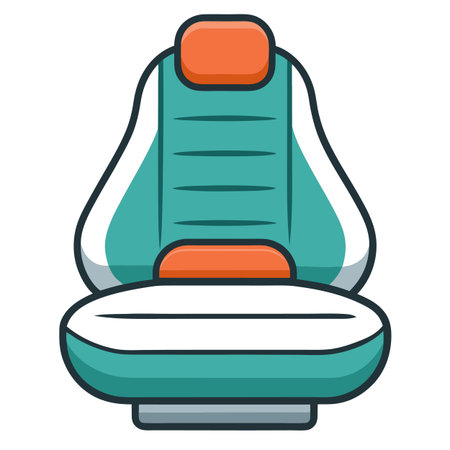 Illustration of Office workplace chairのイラスト素材