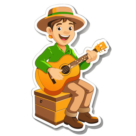 Illustration of Farmer Activityのイラスト素材