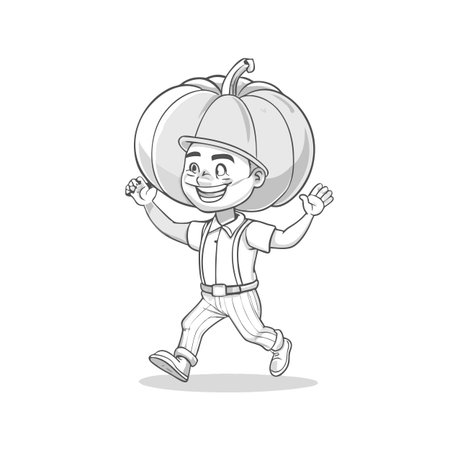 Illustration of Farmer Activityのイラスト素材