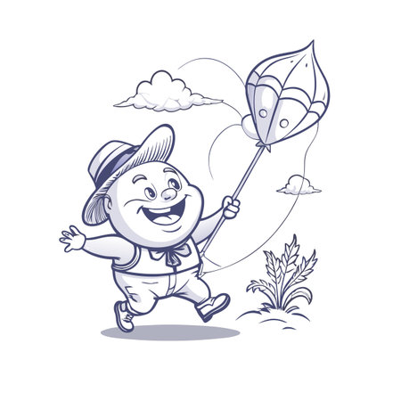 Illustration of Farmer Activityのイラスト素材