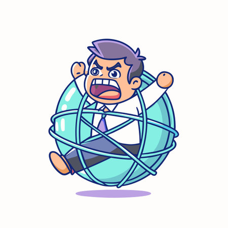 Illustration of Farmer Activityのイラスト素材