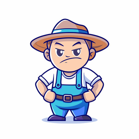 Illustration of Farmer Activityのイラスト素材