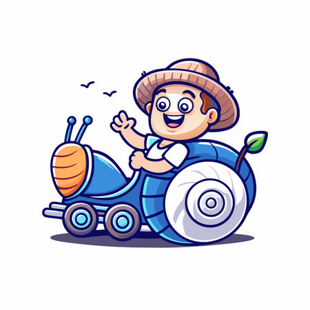 Illustration of Farmer Activityのイラスト素材
