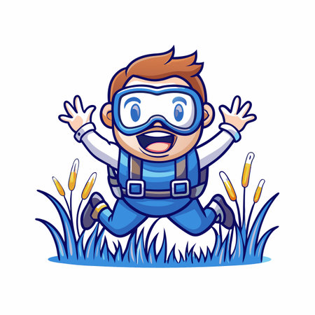 Illustration of Farmer Activityのイラスト素材