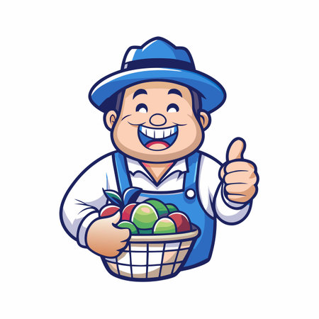 Illustration of Farmer Activityのイラスト素材