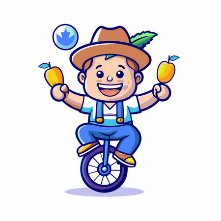 Illustration of Farmer Activityのイラスト素材
