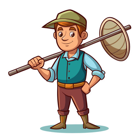 Illustration of Farmer Activityのイラスト素材