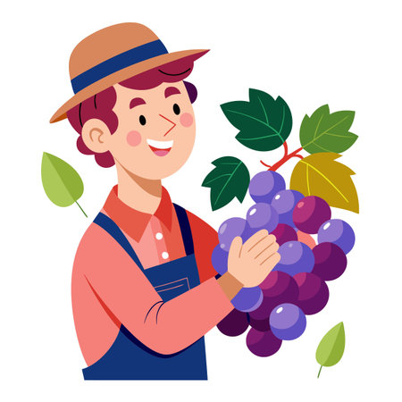 Illustration of Farmer Activityのイラスト素材