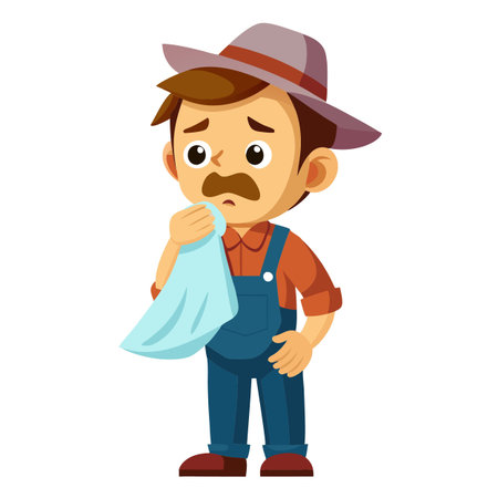 Illustration of Farmer Activityのイラスト素材