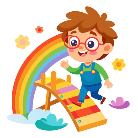 Illustration of painting activityのイラスト素材