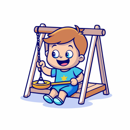 Illustration of painting activityのイラスト素材