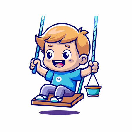 Illustration of painting activityのイラスト素材