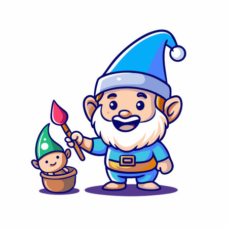 Illustration of painting activityのイラスト素材