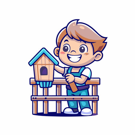 Illustration of painting activityのイラスト素材