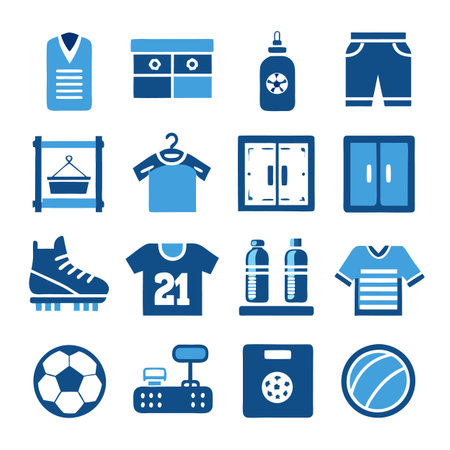 Set of sport iconsのイラスト素材