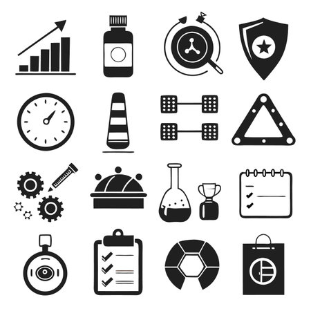 Set of sport iconsのイラスト素材