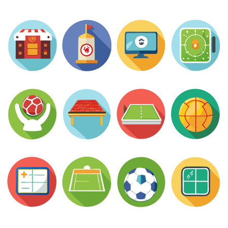 Set of sport iconsのイラスト素材