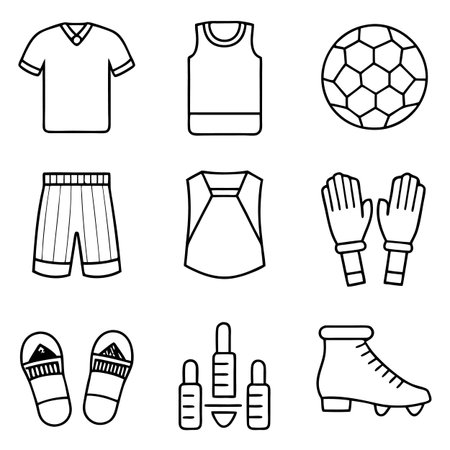 Set of sport iconsのイラスト素材