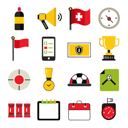 Set of sport iconsのイラスト素材