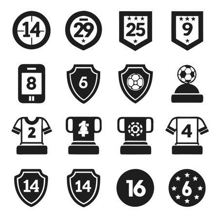 Set of sport iconsのイラスト素材