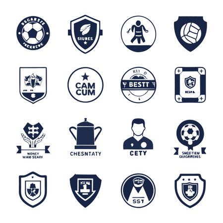 Set of sport iconsのイラスト素材