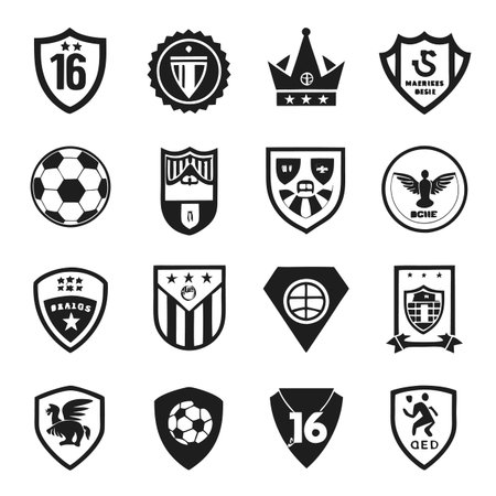 Set of sport iconsのイラスト素材