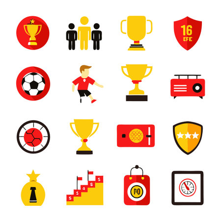 Set of sport iconsのイラスト素材