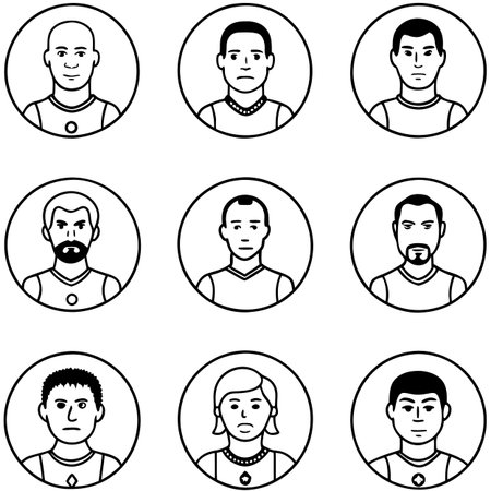 Set of sport iconsのイラスト素材