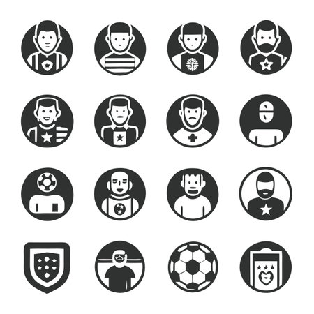 Set of sport iconsのイラスト素材