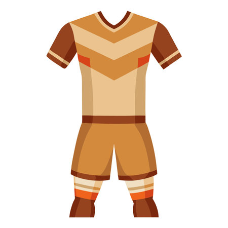 Jersey design of football sportのイラスト素材