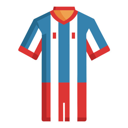 Jersey design of football sportのイラスト素材