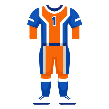 Jersey design of football sportのイラスト素材