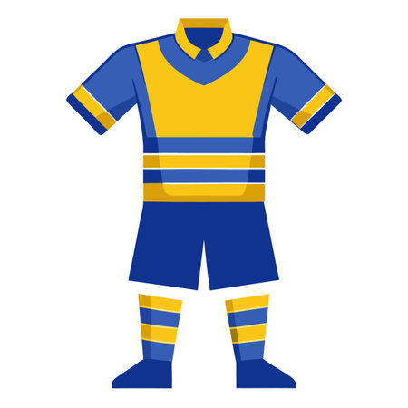 Jersey design of football sportのイラスト素材