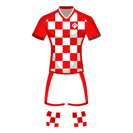 Jersey design of football sportのイラスト素材