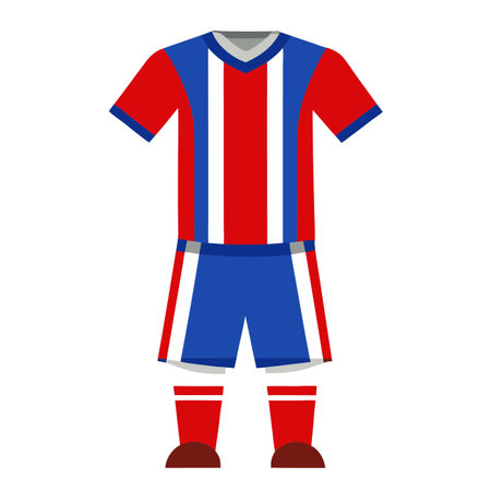 Jersey design of football sportのイラスト素材