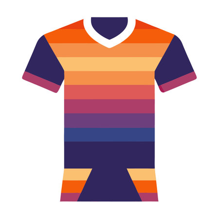 Jersey design of football sportのイラスト素材