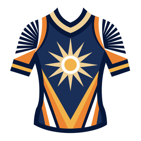 Jersey design of football sportのイラスト素材