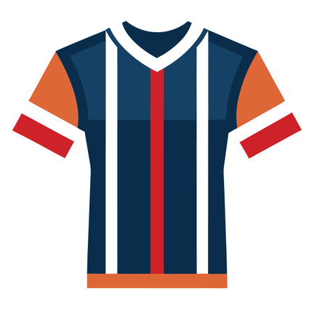 Jersey design of football sportのイラスト素材