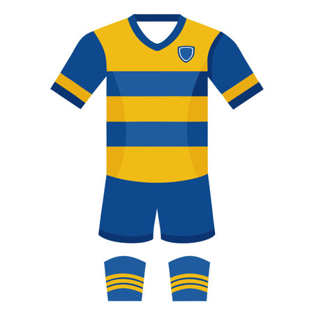 Jersey design of football sportのイラスト素材