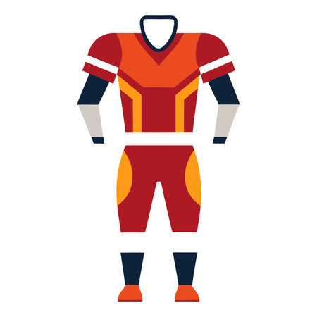 Jersey design of football sportのイラスト素材
