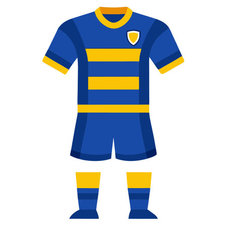 Jersey design of football sportのイラスト素材