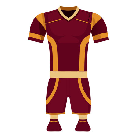 Jersey design of football sportのイラスト素材