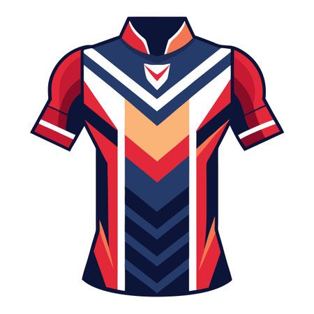 Jersey design of football sportのイラスト素材