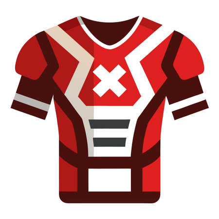 Jersey design of football sportのイラスト素材