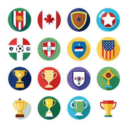 Set of sport iconsのイラスト素材