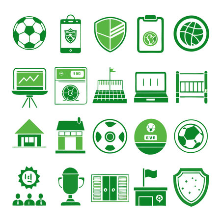 Set of sport iconsのイラスト素材