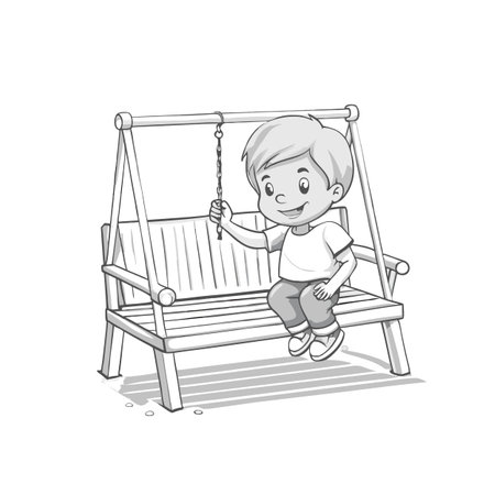 Illustration of painting activityのイラスト素材