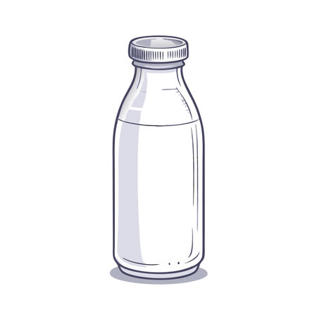 Illustrations of drink bottlesのイラスト素材