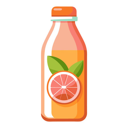 Illustrations of drink bottlesのイラスト素材