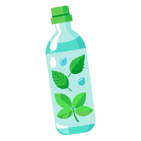 Illustrations of drink bottlesのイラスト素材